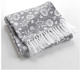 Сиво одеяло 125x150 cm Flavie – douceur d'intérieur