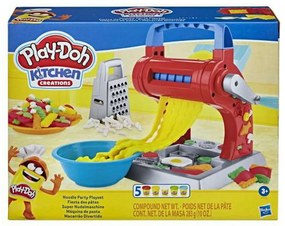 Игра от Пластелин Playdoh Noodle Party Hasbro E77765L00 Многоцветен (5 Части)
