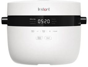Уред за приготвяне на ориз Instant Pot Rice Cooker 20 140500301, 860W, 5 л, 8 програми, CarbReduce, Без BPA/PFOA/PTFE, Бял