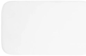 Бял килим за баня 45x75 cm Vitamine – douceur d'intérieur