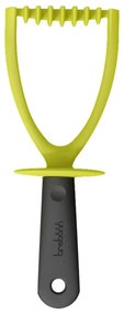 Преса за картофи Trebonn Pure 1523205, 25.5 см, Мека дръжка, Отвор за закачане, Черен/Жълт