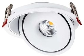 LED вградено осветително тяло 20W 230V 3000/4000/6400K Ø16,5 см бяло