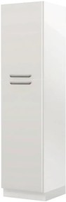 Висок подов шкаф Modena K23-60-2KF-White glossy - Gray light