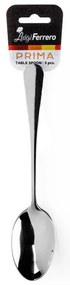 Комплект 3 бр лъжици за основно хранене Luigi Ferrero Prima FR-3181, Неръждаема стомана, Сребрист