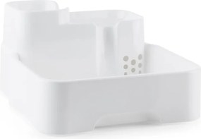 OneConcept Lake Lassie, фонтан за домашни любимци, домашни животни, питейна вода, 4 l, черпадло, филтър с активен въглен