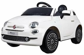 Детска Електрическа Кола Fiat 500 Бял