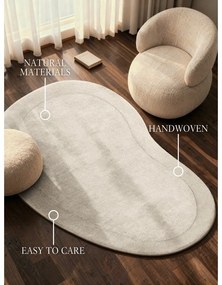 Кремав ръчно изработен килим със смес от вълна 125x200 cm Kari Organic – Villeroy&amp;Boch