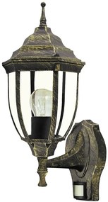 RABALUX Ница 8458 /E27 1x MAX 60W /IP43, градинска лампа със сензор - 8458