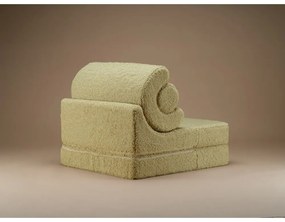 Зелен детски стол от букле Flipster – Wigiwama