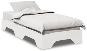 859203 vidaXL Рамка за легло без матрак с възможност за подреждане 90x200 cm