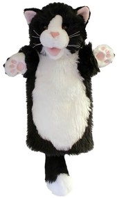 The Puppet Company - Кукла за театър Котка в черно и бяло, серия Голяма ръкавица, 40 см. 6003