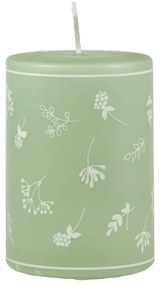 Зелена свещ , време на горене 48 часа Fleur - Unipar