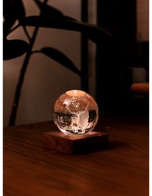 Тъмнокафява светлинна декорация с USB Amber – Gingko