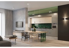 Бяло таванно осветително тяло Roda - Sollux