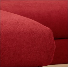 Червен ъглов диван (ляв ъгъл) Beata - Ropez