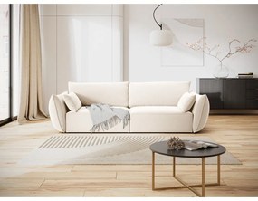 Бежов кадифен диван 208 cm Vanda – Mazzini Sofas