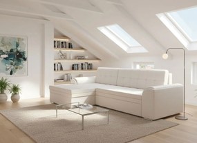 Ъгъл диван Comfort-Left-White