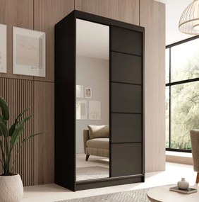 Гардероб Flux 100 плъзгащ се-Мауро