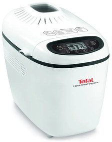 Хлебопекарна Tefal Home Bread Baguette PF610138, 1600 W, 750/1000/1500 гр, 2 бъркалки, 16 програми, Бял