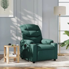 374153 vidaXL Наклоняем стол, тъмнозелен, текстил