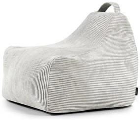 Кремав детски пуф от рипсено кадифе Game Amuse – SLOWDOWN