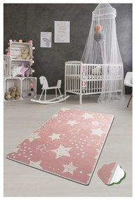 Детски килим Розов , 100 x 160 cm Stars - Conceptum Hypnose