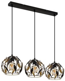 Globo 15759-3H - Полилей на кабел MIKA 3xE27/40W/230V