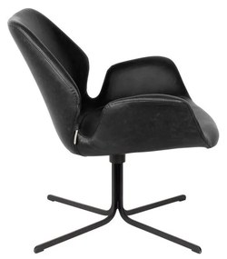 Черен стол Nikki - Zuiver