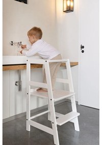 Бяла учебна кула от масивен бук Forrest – Vipack