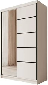 Гардероб Belfast 120 плъзгащ се-Leuko