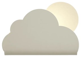 Детска стенна лампа облак бежов със слънце - Cloudy