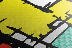 Картина на платно – Млад поп арт
