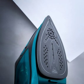 Уред за гладене с пара 2в1 Oliver Voltz OV51051C, 1800 W, 180 мл, Керамична плоча, Вертикално гладене, Термостат, Авто.изключване, Тюркоаз