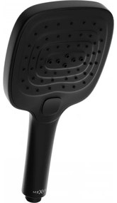 Mexen R-17 черна 3-функционална душ-глава - 79517-70