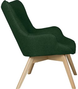 Тъмнозелено кресло Niko – Ropez