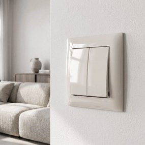 Двоен Ключ OSTE JNH007-W BEIGE