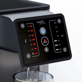 Диспенсър за топла и студена вода Aqua Optima Aurora AUR001, Филтър Evolve+, Черен/Инокс