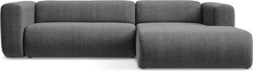 Сив ъглов диван (десен ъгъл) Ekahi – Makamii