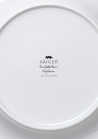 Бяла десертна порцеланова чиния ø 22 cm Hammershøi Summer – Kähler Design