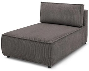 Светлокафяв променлив модулен диван от велур Nihad modular - Bobochic Paris