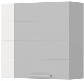 Възможност за персонализиране Висящ шкаф разширение Hudson V7-White - White glossy