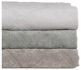 Кремаво капитонирано покривало за легло 180x260 cm – Ixia