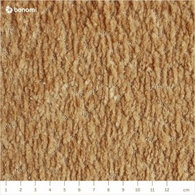 Тапицирано двойно легло с включена подматрачна рамка в цвят горчица 160x200 cm Noira Slim – Bonami Selection