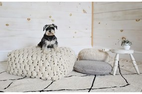 Кремав ръчно изработен памучен килим подходящ за пране 140x200 cm Bereber Beige – Lorena Canals