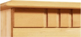 Витрина от масивен бор в естествен цвят 95x35 cm Lisa – Støraa