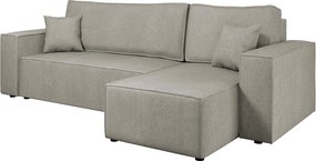 Ъглов диван Karl II-Сив