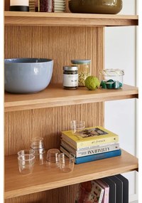 Библиотека от декор от дъб в естествен цвят 75x162 cm Heritage – Hübsch