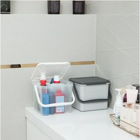 Пластмасова кутия за съхранение с капак - Rotho