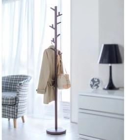 Кафява метална закачалка за дрехи Branch – YAMAZAKI