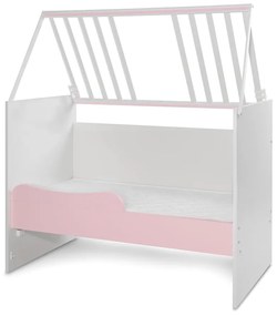 LORELLI Classic Трансформиращо се легло 82/190 см. MULTI БЯЛО/ORCHID PINK
